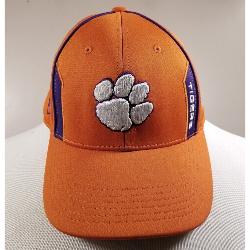 Clemson Tigers Hat Cap  Paw Top Of The World TOTW One Fit  Orange NCAA